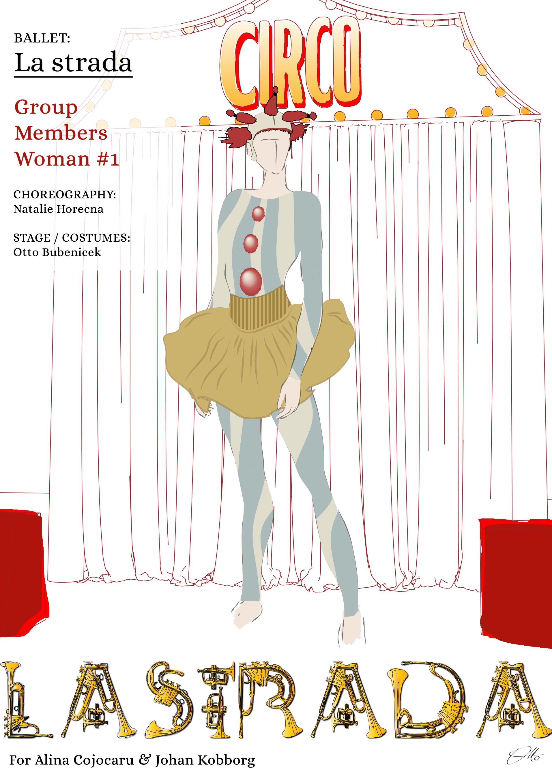 La Strada costume designs 3
