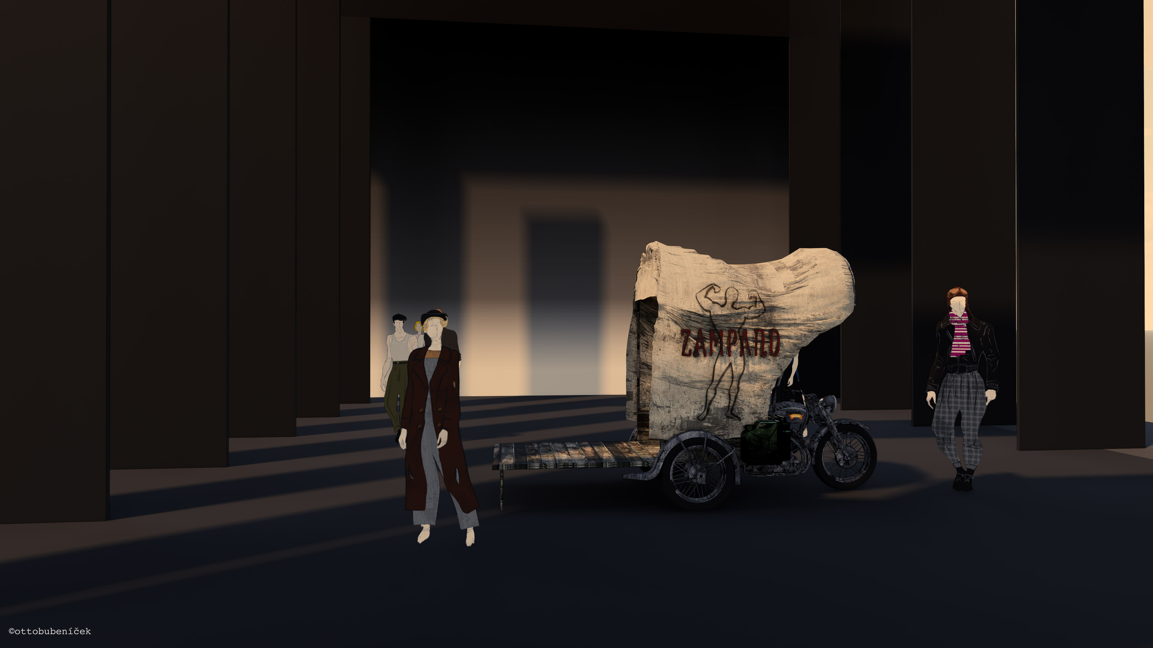 La Strada concept art 3